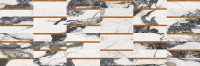 Opoczno Crystalline Inserto Glossy ND1078-003 falicsempe 25x75 cm