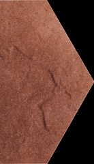 Paradyz Taurus Brown Polowa padlódekor 14,8 x 26