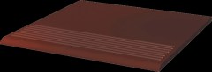 Paradyz Cloud Brown Stopnica Prosta lépcsőlap 30 x 30