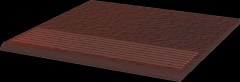 Paradyz Cloud Brown Stopnica Prosta Duro lépcsőlap 30 x 30