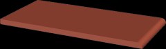 Paradyz Natural Rosa Parapet lépcsőlap 14,8 x 30
