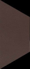 Paradyz Natural Brown Trapez padlódekor 12,6 x 29,6