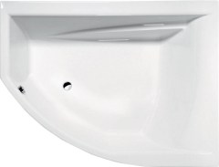 Polysan Tandem Aszimmetrikus kád 170 x 130 cm