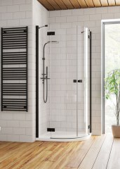 Radaway Essenza New Black PDD 80 J íves zuhanykabin