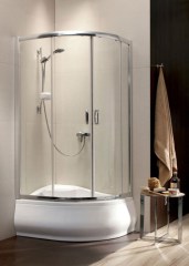 Radaway Premium Plus E1700 E 120x90/170 íves barna zuhanykabin