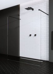 Radaway Modo New Black I 120 Walk-in zuhanyfal