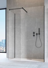 Radaway Modo New Black II 55 Walk-in zuhanyfal