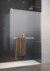 Radaway Modo New II 120 Walk-in zuhanyfal törölközőtartóval