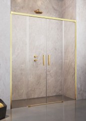 Radaway Idea Gold DWD 160 arany zuhanyajtó