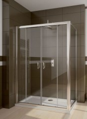 Radaway zuhanyajtó Radaway Premium Plus DWD 160 barna