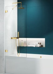 Radaway Essenza Pro Gold PNJ II 50 arany kádparaván