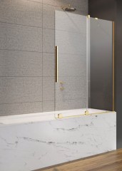 Radaway Furo Gold PND II 100 J arany kádparaván