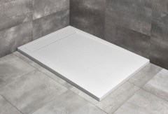 Radaway Teos F szögletes lapos fehér zuhanytálca 180x80