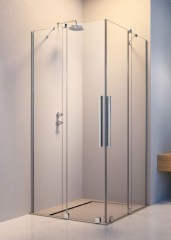 Radaway Furo KDD 100 B átlátszó szögletes zuhanykabin