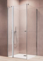 Radaway Eos KDJ II 120B átlátszó szögletes zuhanykabin