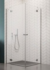 Radaway Torrenta KDD 100Jx80B átlátszó szögletes zuhanykabin