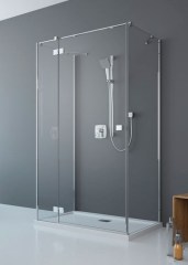 Radaway Essenza New KDJ+S 100 J  átlátszó szögletes zuhanykabin