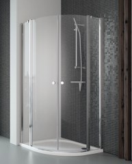 Radaway zuhanykabin Radaway Eos II PDD 80 B átlátszó