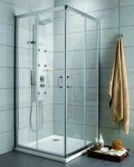 Radaway zuhanykabin Radaway Premium Plus C 100 átlátszó