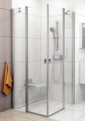 Ravak zuhanykabin Ravak Chrome CRV2-100 szatén transparent