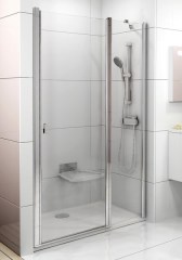 Ravak zuhanyajtó Ravak Chrome CSD2-100 szatén transparent