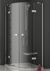 Ravak zuhanykabin Ravak SmartLine SMSKK4-80 fényes transparent