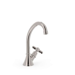 Tres Clasic hidegvizes csaptelep, magasított kifolyóval(243mm) steel 24230601AC