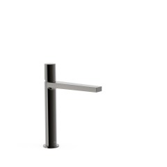Tres Project-Tres egykaros, magasított mosdó csaptelep metallic black 21120302KM