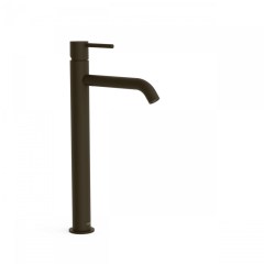 Tres Study Exclusive magasított (385 mm), egykaros mosdó csaptelep, black bronze 26230801KMB