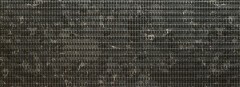 Tubadzin Berlin Scoria Black Str falicsempe 89,8 x 32,8