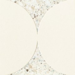 Tubadzin Funky White 3 padlódekor 19,8 x 19,8 cm