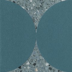 Tubadzin Funky Blue 3 padlódekor 19,8 x 19,8 cm