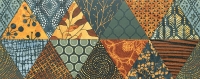 Tubadzin Goldgreen A dekorcsempe 29,8 x 74,8 cm