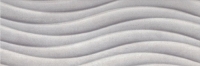 Valore Milano Soft Grey Wave dekorcsempe 25 x 75 cm