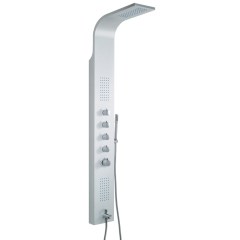 Wellis Mariner Silver termosztátos zuhanypanel
