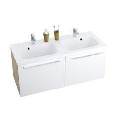 Ravak Chrome SD 1200 duplamosdó szekrény cappucino/fehér 