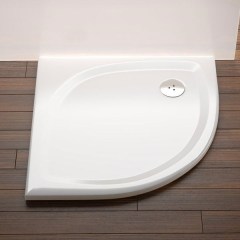 Ravak Elipso Pro Flat 80 zuhanytálca fehér 