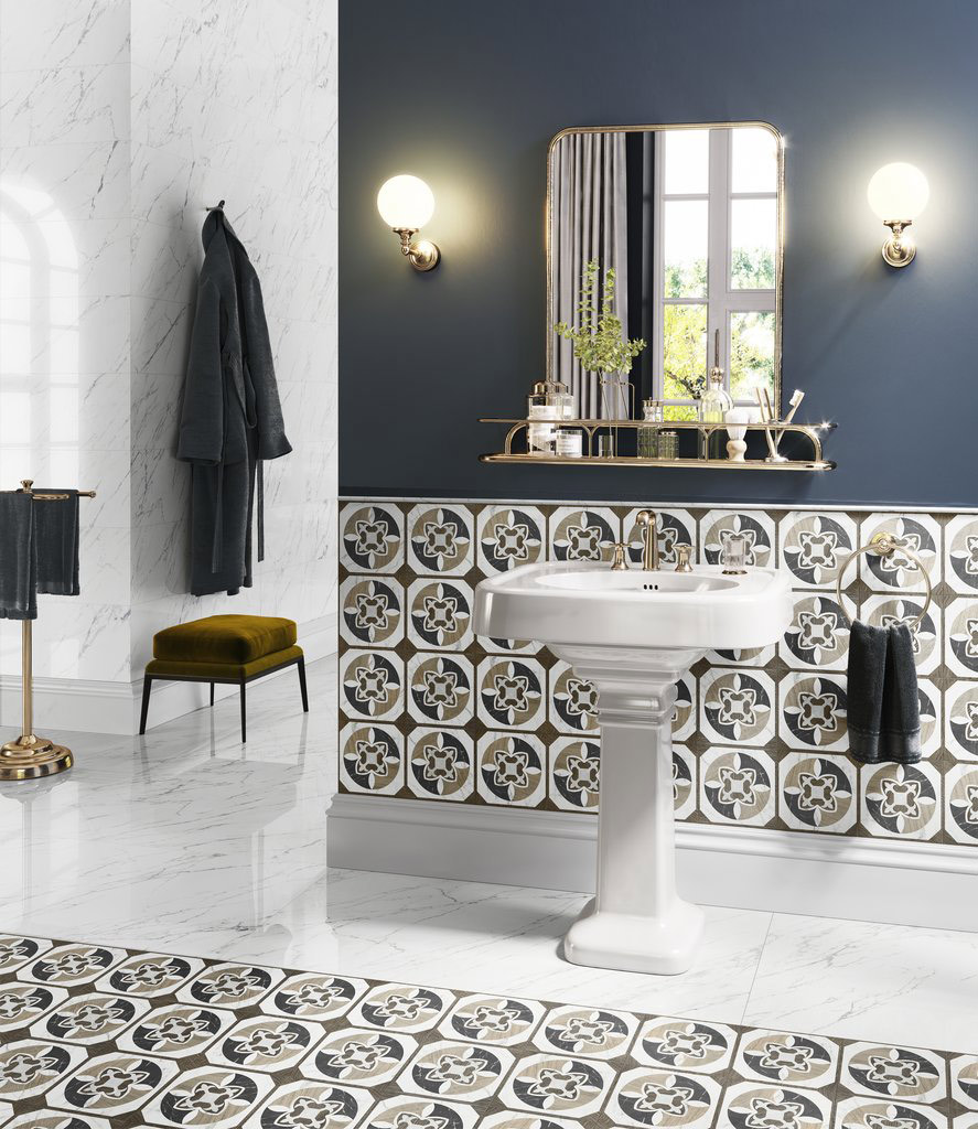 Sant'Agostino Intarsi Glam Klasszikus fürdőszoba