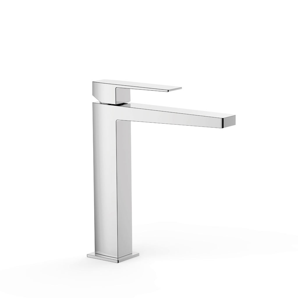Tres Slim Exclusive magasított, 240mm mosdó csaptelep, leeresztő nélkül, króm  20210303