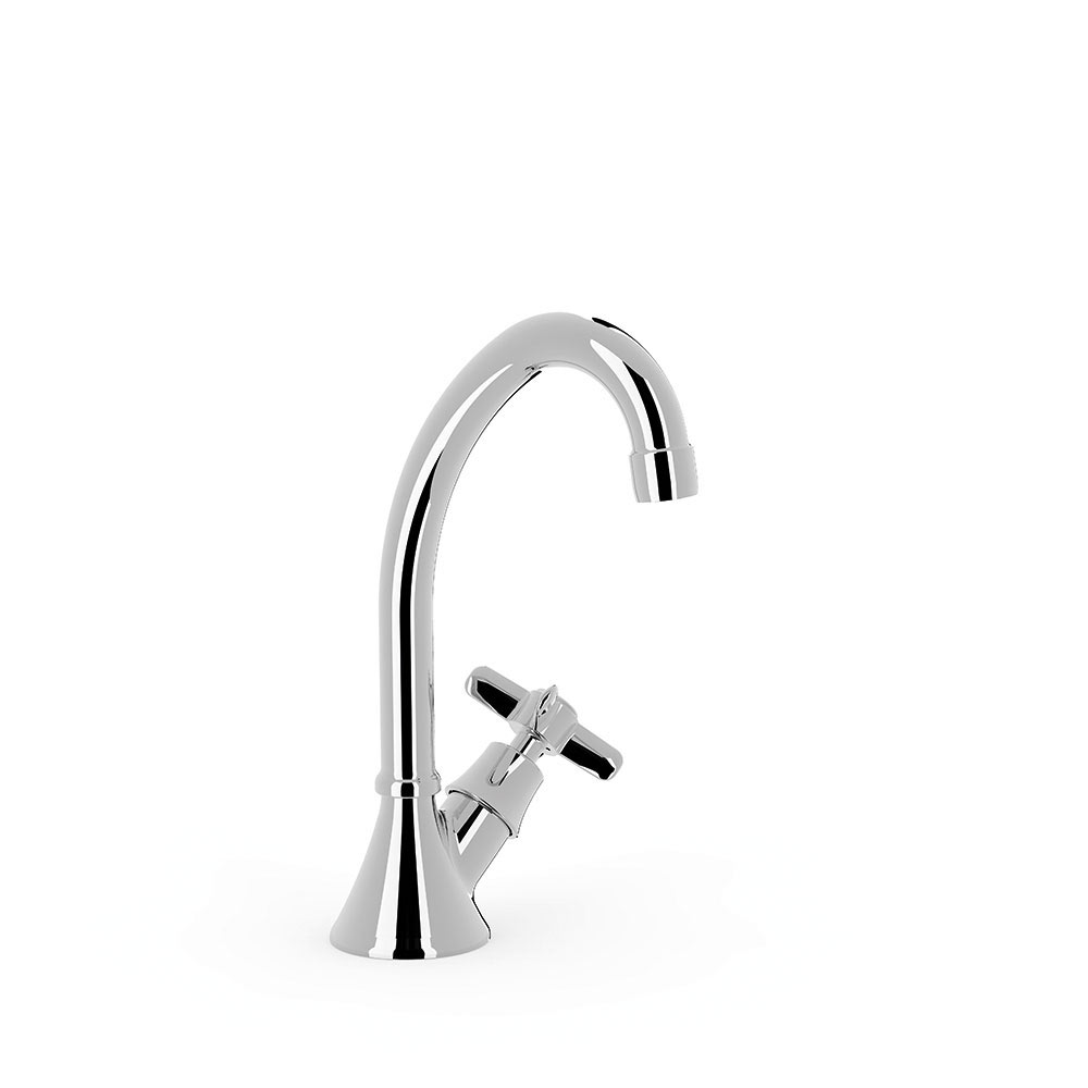 Tres Clasic hidegvizes  csaptelep, magasított kifolyóval(243mm) króm 24230601