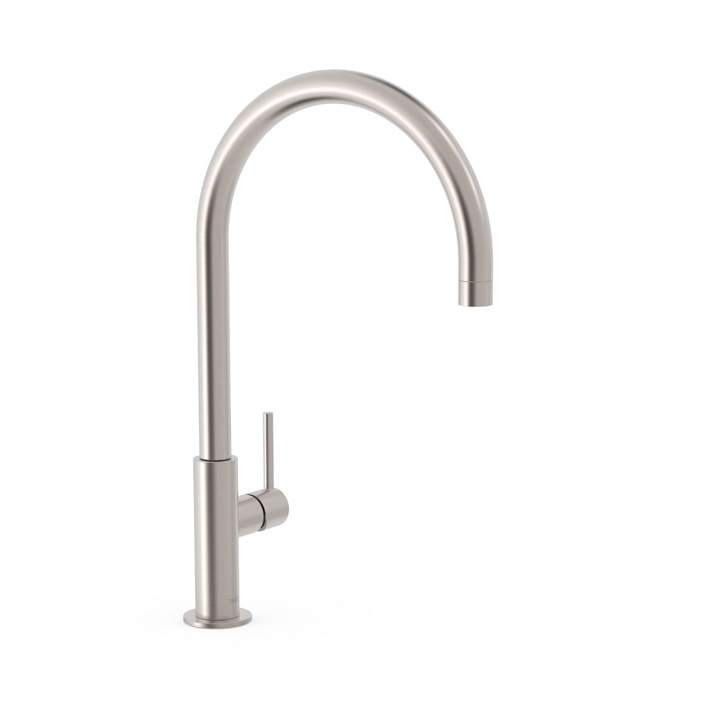 Tres Study Exclusive magasított (418 mm), egykaros mosdó csaptelep, steel 26290401AC
