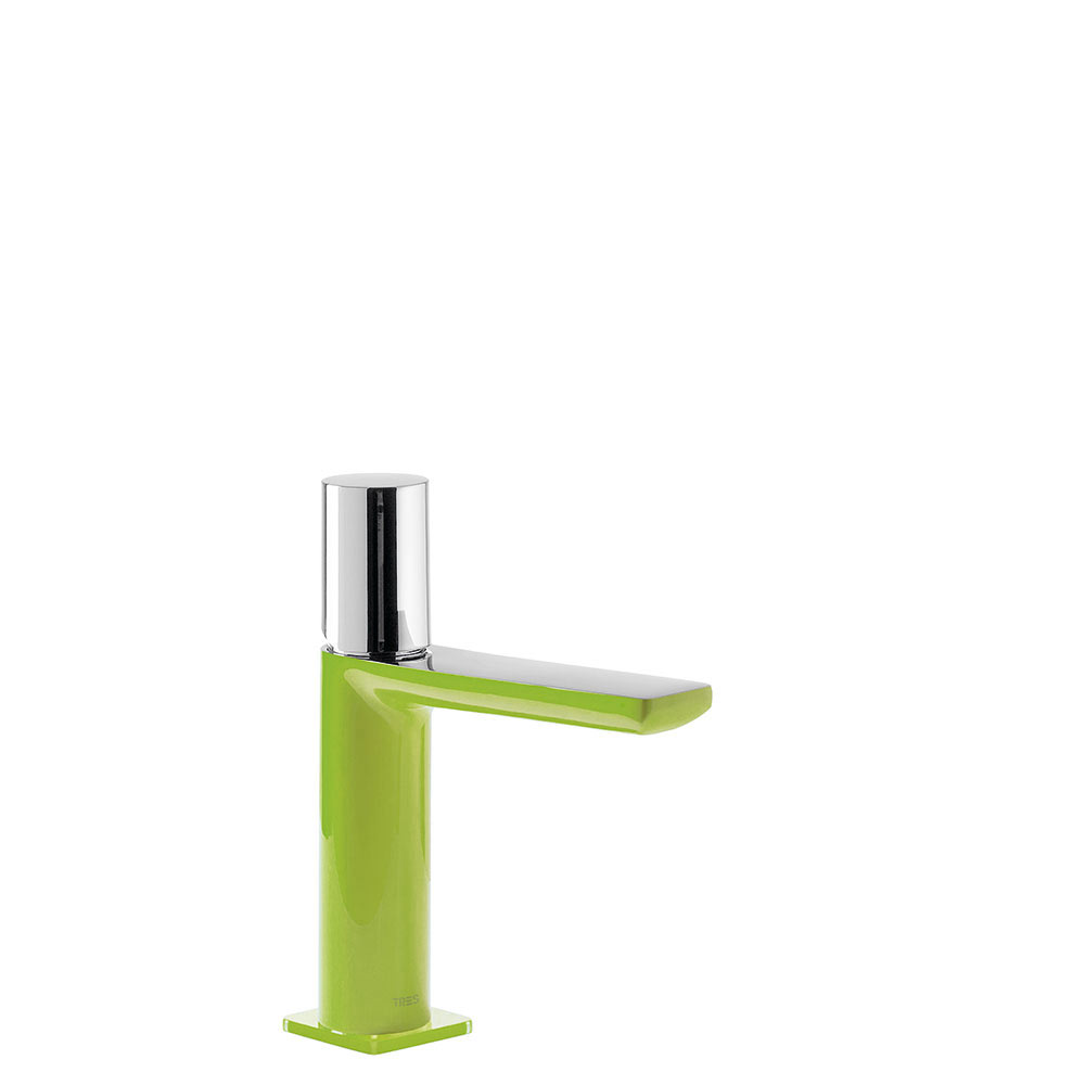 Tres Loft Colors egykaros mosdó csaptelep green-chrome  20010302VE