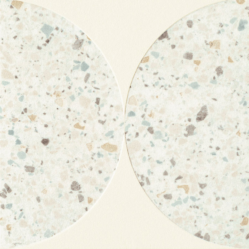 Tubadzin Funky White 4 padlódekor 19,8 x 19,8 cm