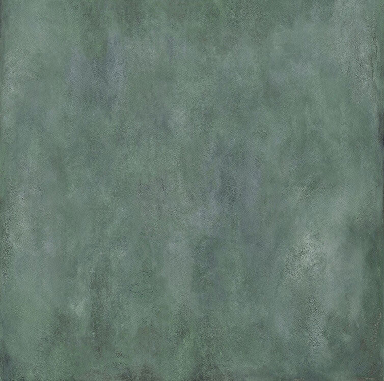 Tubadzin Patina Plate Green Mat padlólap 79,8 x 79,8 cm