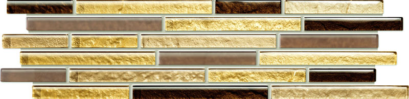 Tubadzin Venatello Brown mozaik 37,2 x 9,8
