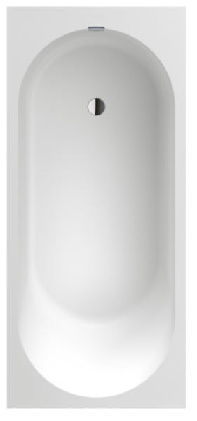 Villeroy & Boch Oberon 2 aszimmetrikus kád 1800 x 800 mm 