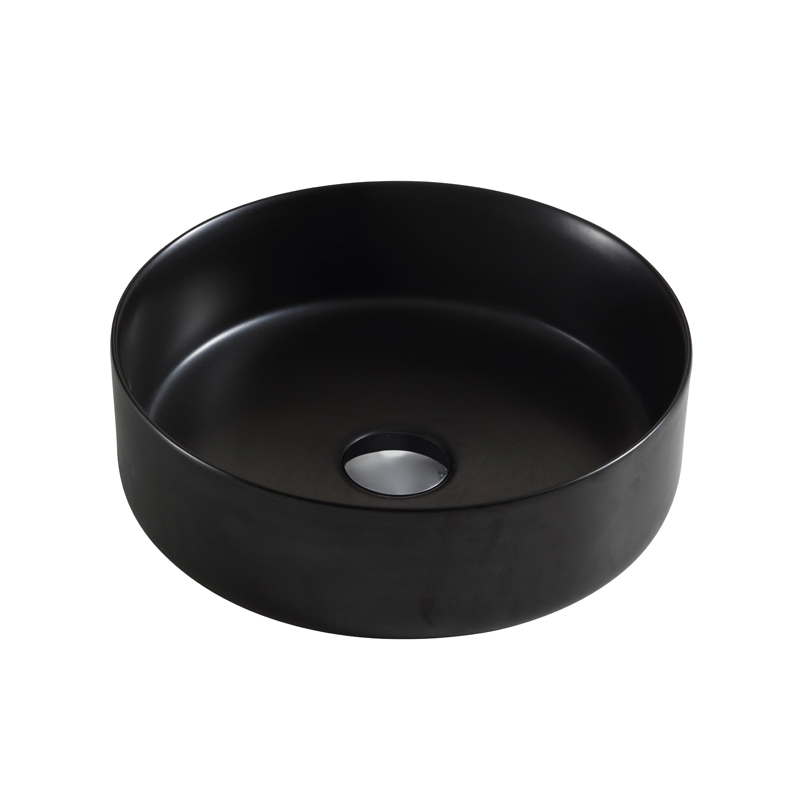 Wellis Rose black pultra építhető porcelán mosdó