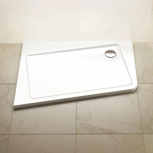 Ravak Asymetric Pro 10° zuhanytálca 120x90 Jobb 