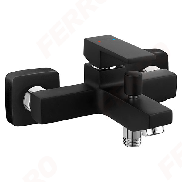 Ferro Zicco Black BZI1BL - kádcsaptelep